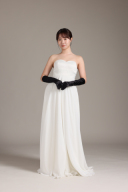 スレンダーラインドレス