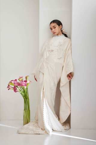 白無垢×ホワイトレース