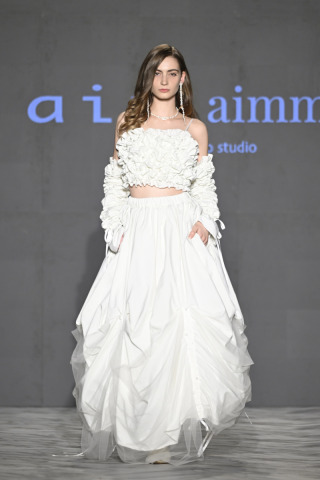 aimオリジナル衣装　シャーリングドレス