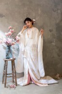 白無垢×ピンク