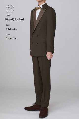 カーキタキシード（double）