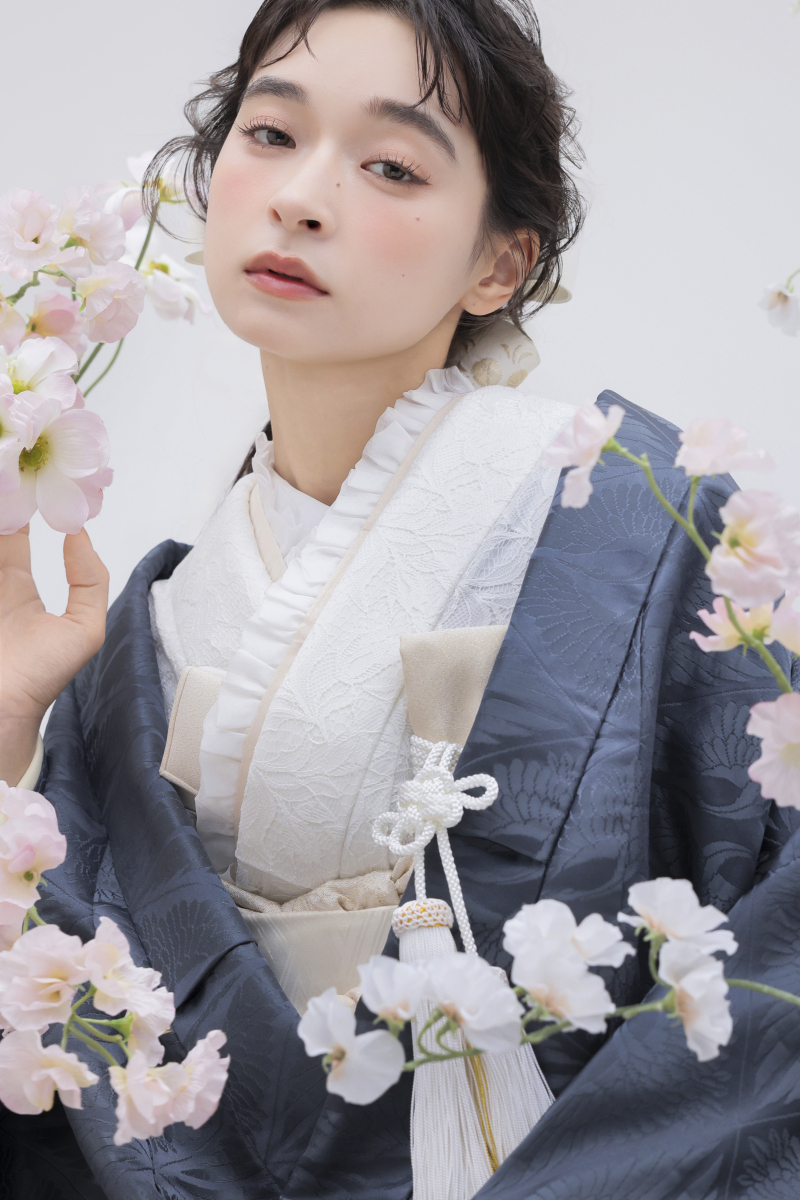 藍牡丹　色打掛