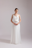 スレンダーラインドレス