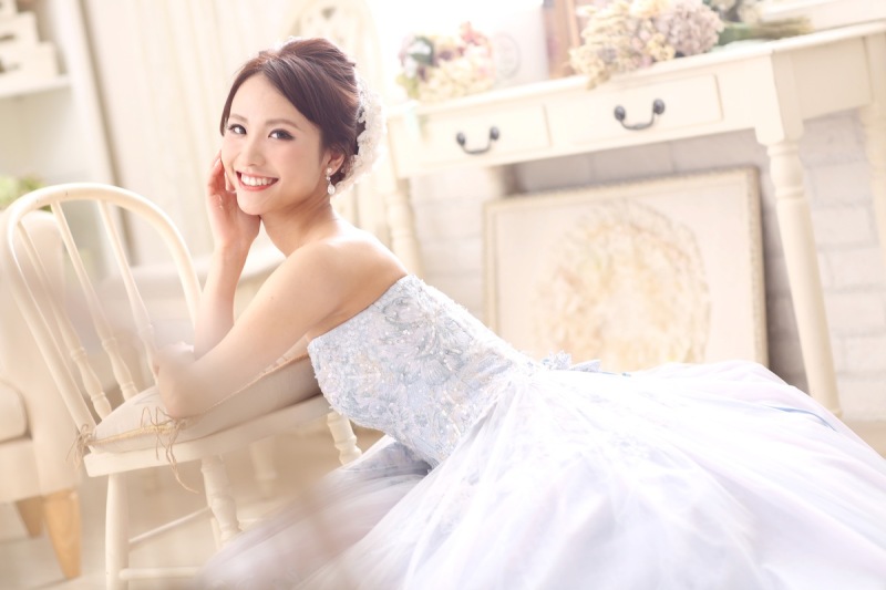 カラードレスも自分らしく♪