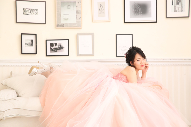 ソロだから出来るオシャレな寝転びショット