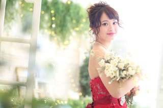 GardenでWedding photo