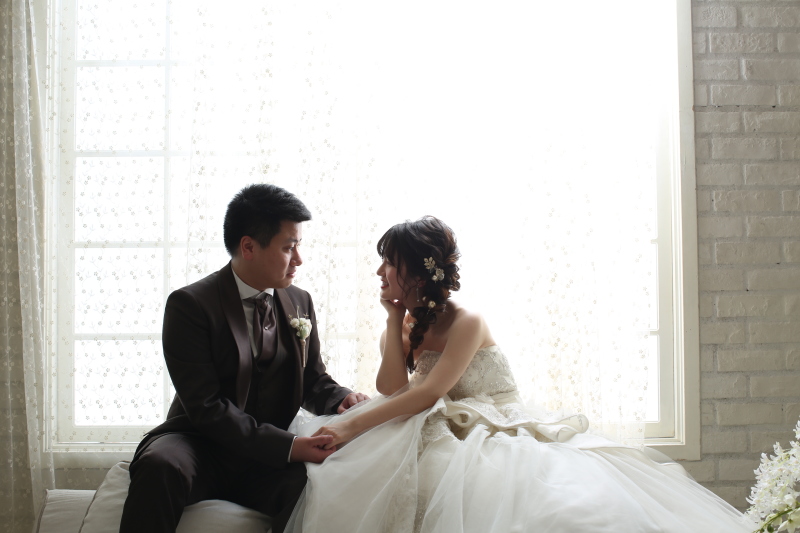 【スタジオ】2人の自然な雰囲気がすてき