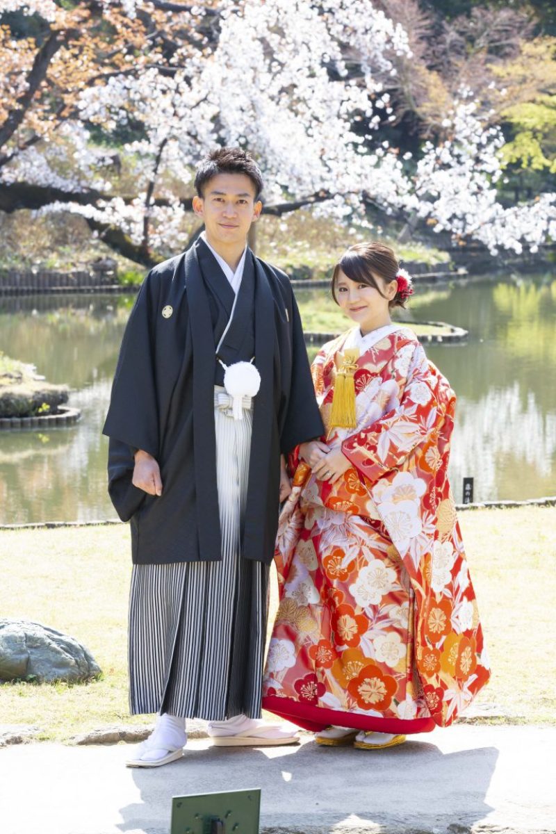 【和装】桜バック