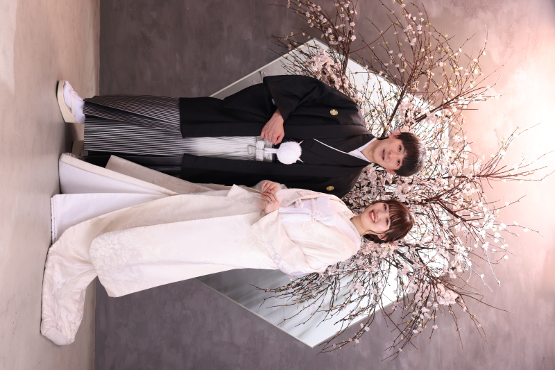 伝統的な白無垢