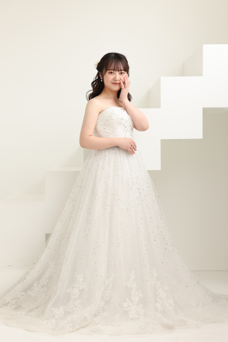 キレイな自分の姿を残せるソロウェディング