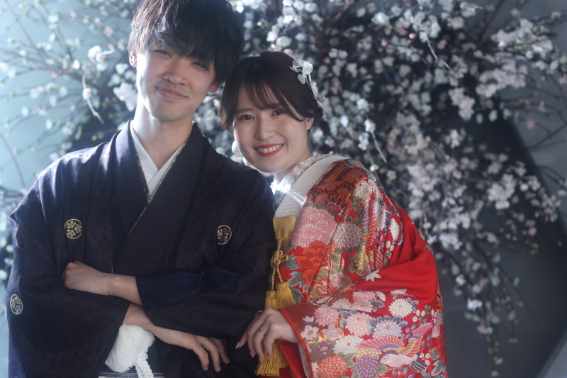 ぎゅっと寄り添ったお写真も