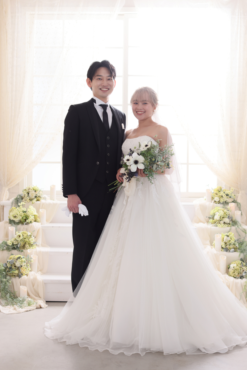 一気に華やかな1枚に