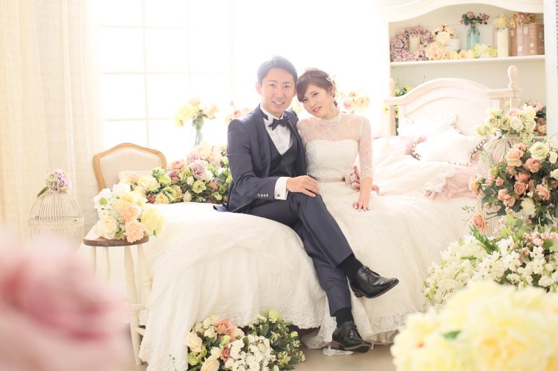 Rose Gardenでフォトウェディング