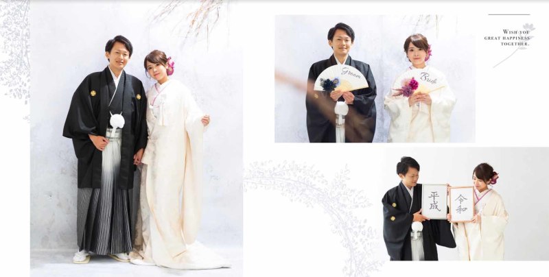 アルバム　和装ページ