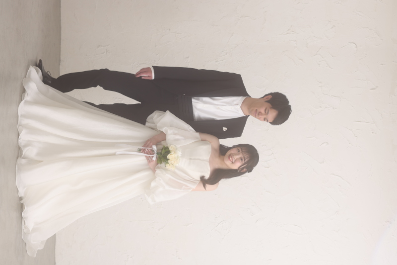 シンプルな背景にちょっと甘さを