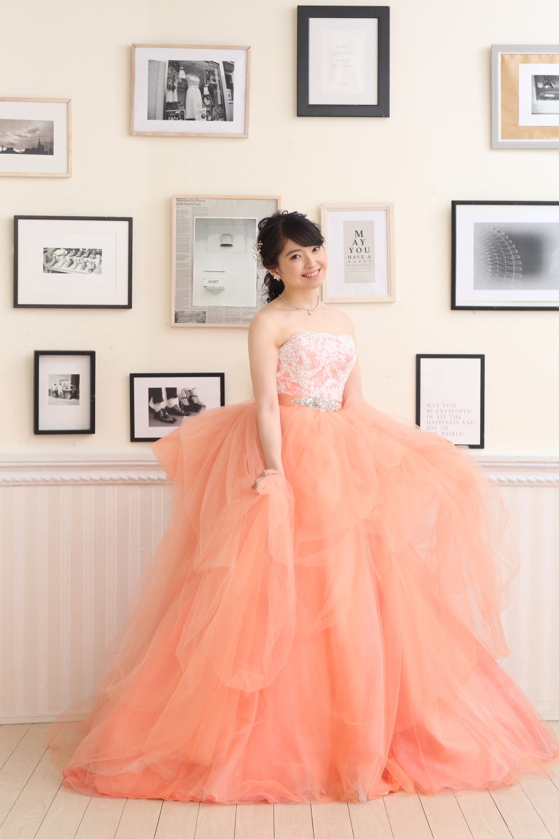 お一人のドレス姿もお撮りします