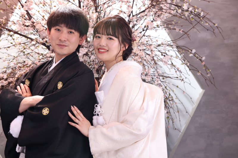 すべて白で統一された白無垢