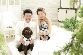 大好きな愛犬と☆PHOTO WEDDING