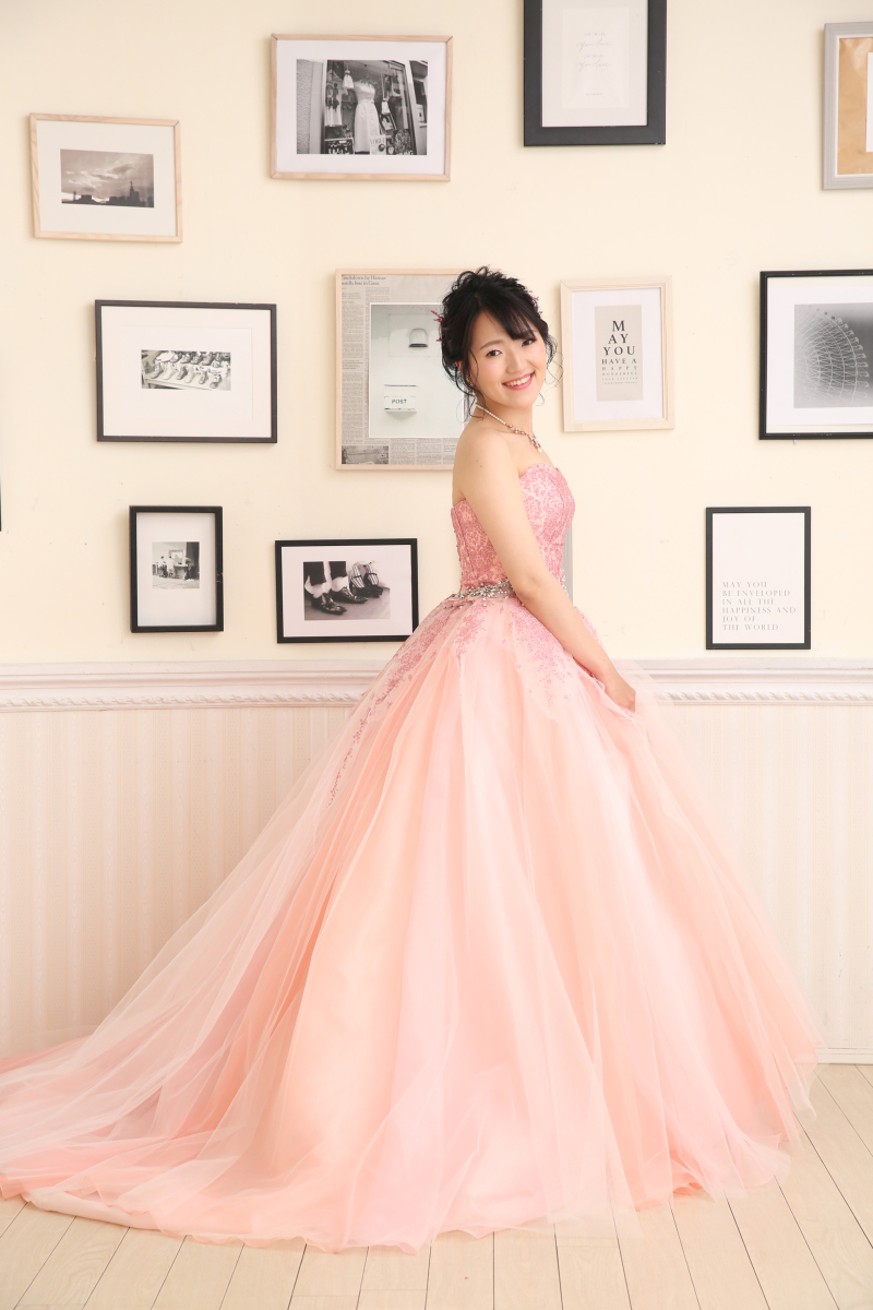 お一人のドレス姿もお撮りします