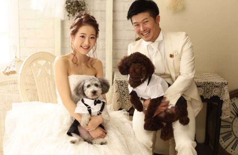 aim東京原宿店_ペットと一緒に撮影できる