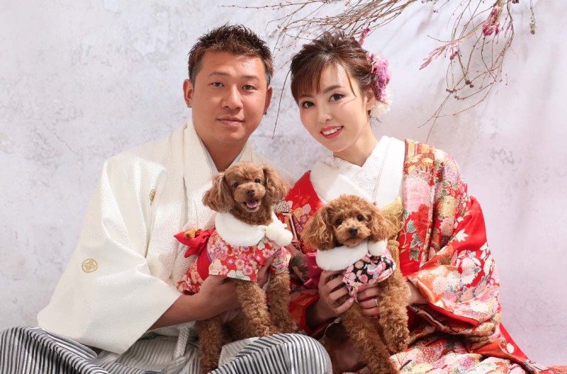 aim東京原宿店_ペットと一緒に撮影できる