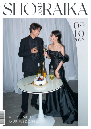 写真入りパネルウエルカムボード.C