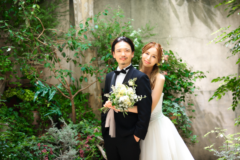うっとりしちゃう美男美女の素敵フォト 撮影日 17年7月24日 自由が丘スタジオ Brume Blanc 東京都でフォトウェディング探すならphotorait