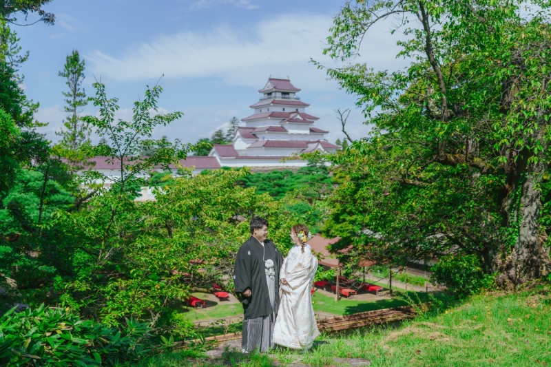 布引高原＋猪苗代湖　鶴ヶ城＋武家屋敷