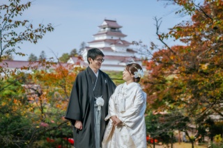 鶴ヶ城＋武家屋敷＋猪苗代湖