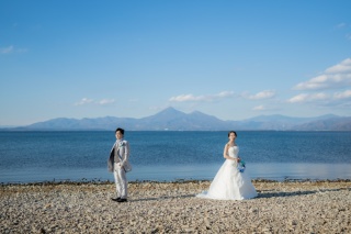 緑水苑＋猪苗代湖