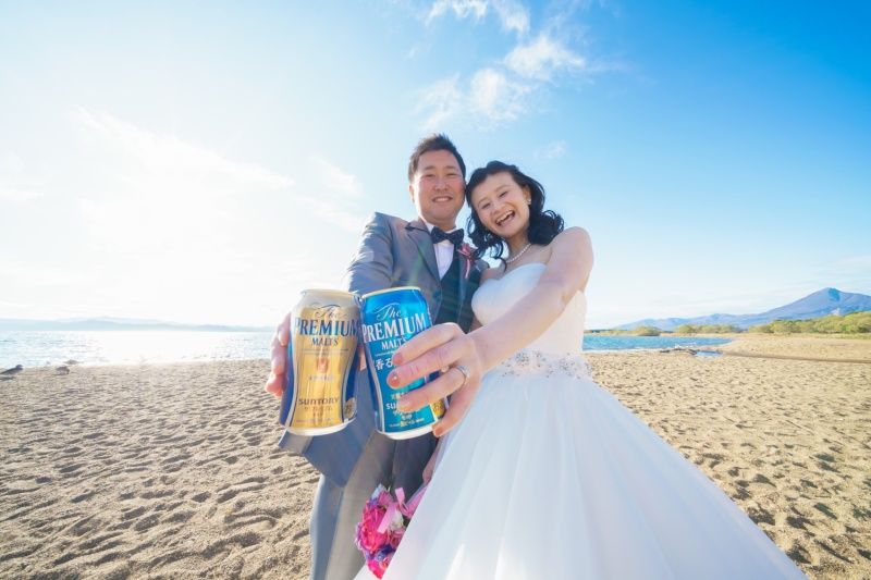 ビールと一緒に