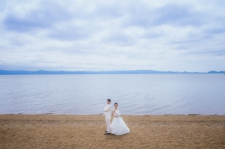 緑水苑＋猪苗代湖