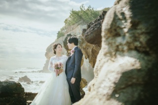 ウエディングドレス クロエ_夏撮影　洋装ロケーションフォト