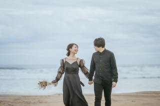 ウエディングドレス クロエ_夏撮影　洋装ロケーションフォト