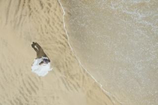 ウエディングドレス クロエ_夏撮影　洋装ロケーションフォト