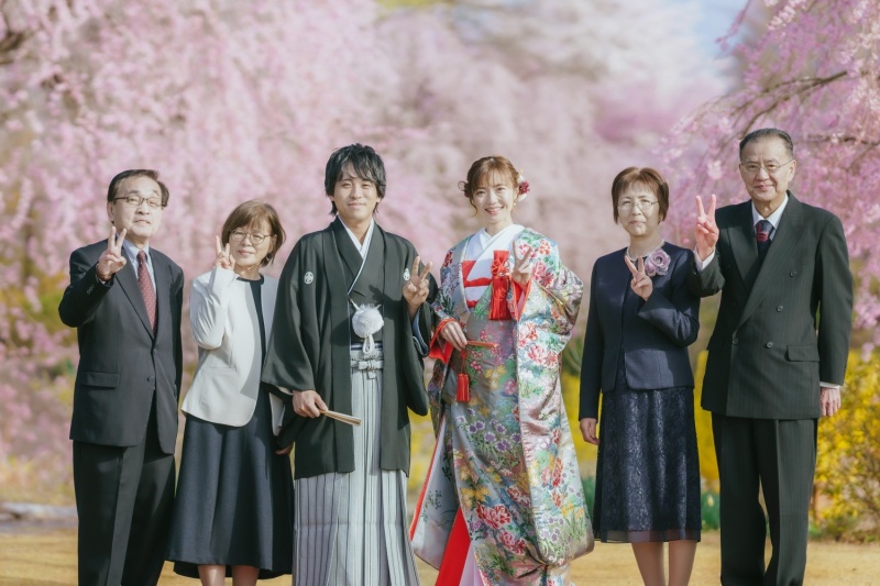 和装＋和装ロケーションフォトプラン◎ご家族・ご友人と撮影可能【データ100カット以上付き】