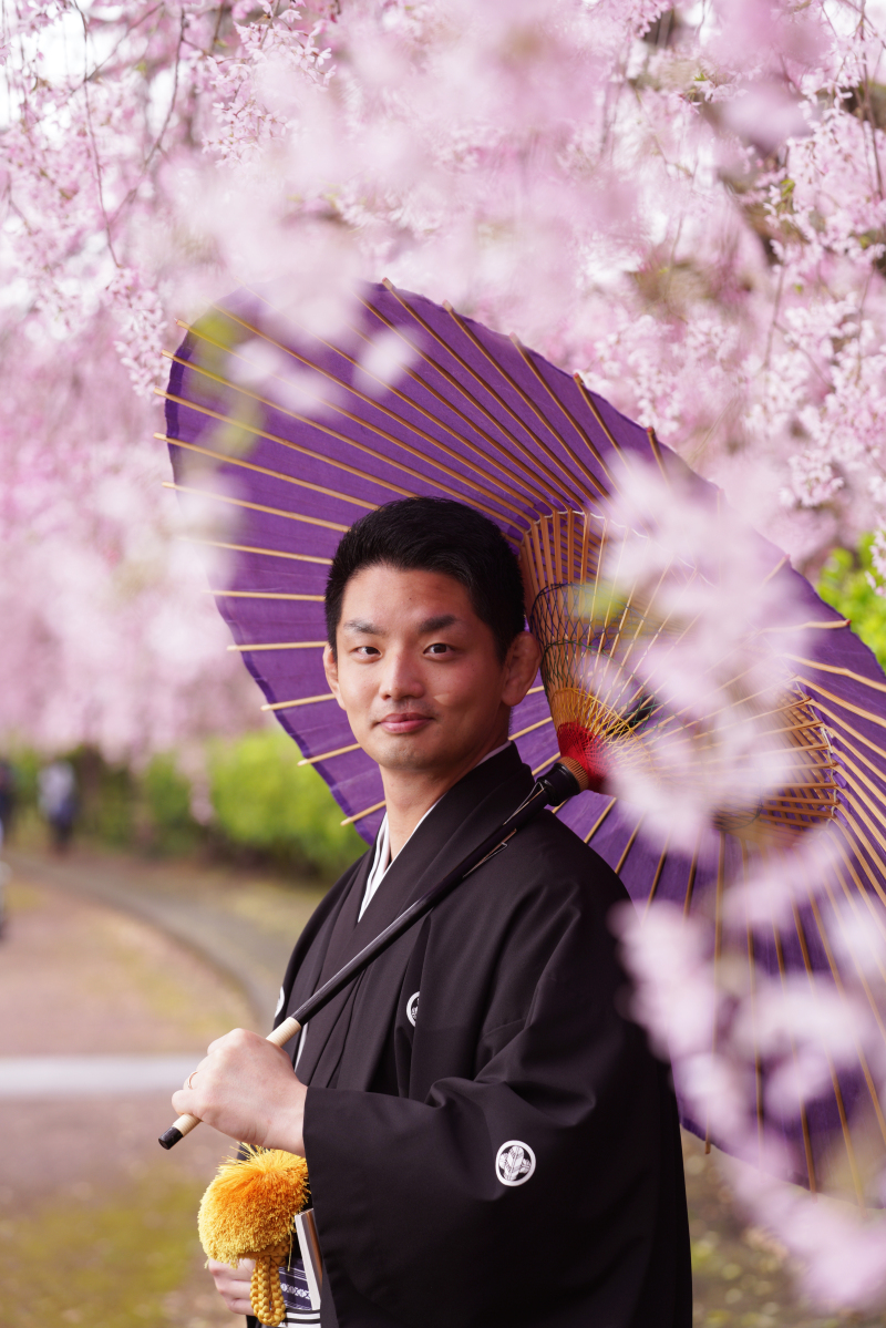 新郎様のソロフォト