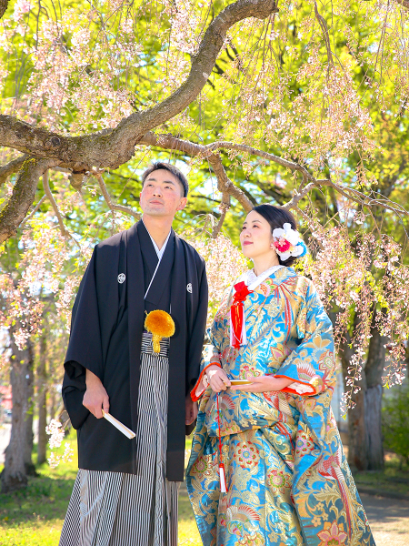 2人の見つめる先には・・・