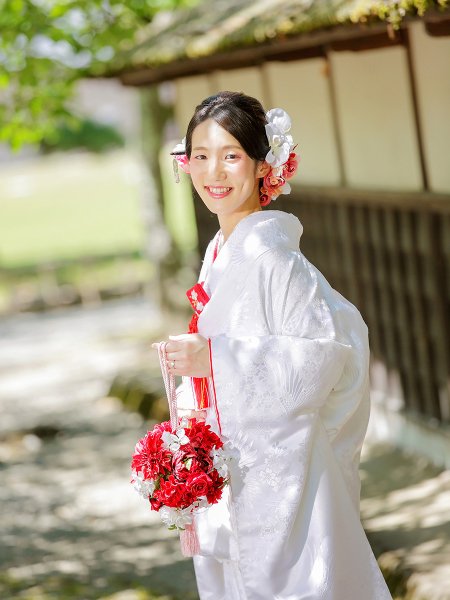 新婦ソロショット