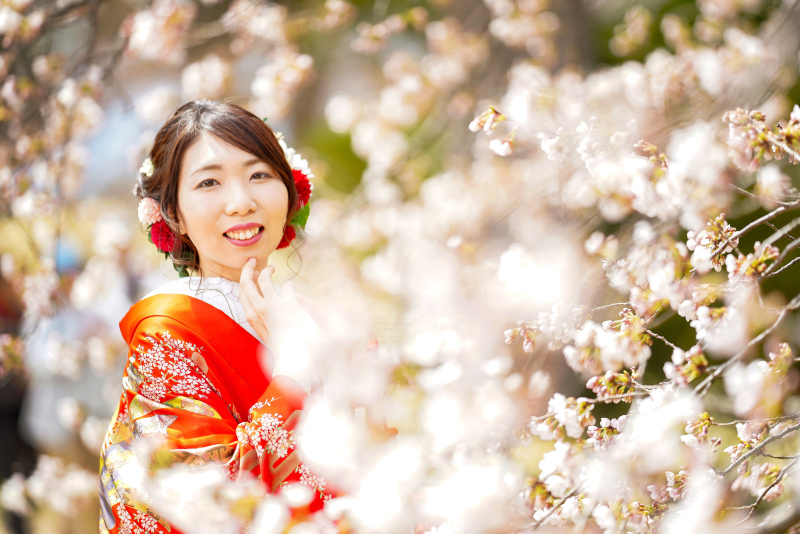 ご新婦様のソロショット