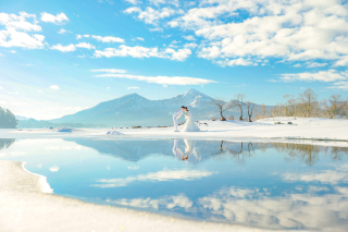 winter裏磐梯撮影－洋装－ 2026年1月・2月撮影で表示価格より３０％OFF ￥１７４，８００→￥１２２，３６０【今だけ】