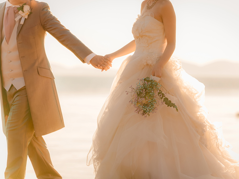 ８月限定『夏サマーwedding』洋装ロケ 全データプラン　通常価格より20％OFF　172,500&rarr;138,000
