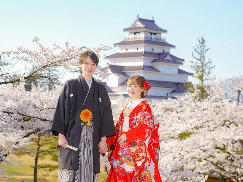 桜deロケフォト-和装1着-10Pアルバム付き-