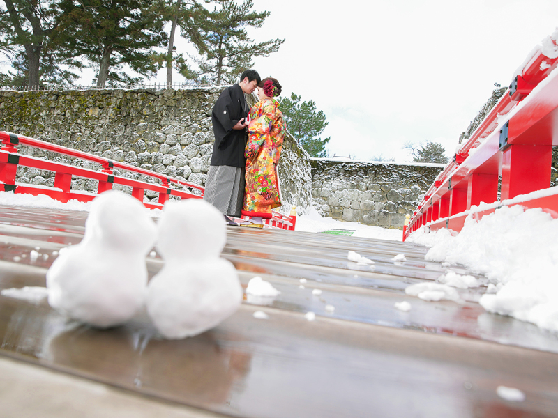winter鶴ヶ城撮影－和装－ 2026年1月・2月撮影で表示価格より３０％OFF ￥１７９，８００→￥１２５，８６０【今だけ】
