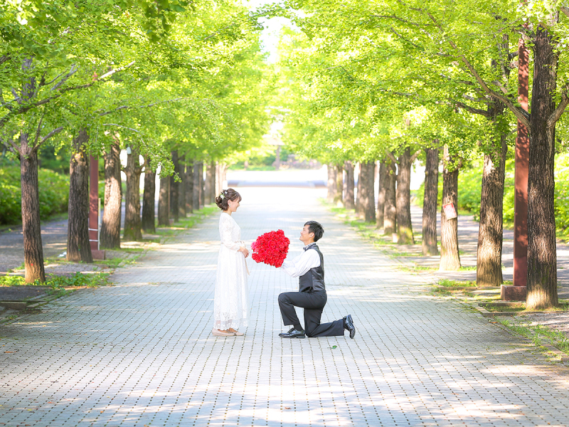 ８月限定『夏サマーwedding』洋装ロケ 全データプラン　通常価格より20％OFF　172,500&rarr;138,000