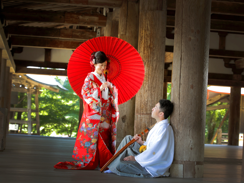 ８月限定『夏サマーwedding』和装ロケ 全データプラン　通常価格より20％OFF　197,500&rarr;158,000