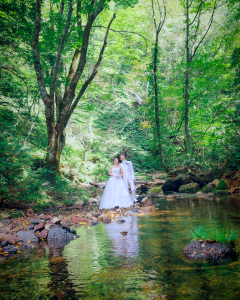 達沢不動滝 洋装 全データプラン 通常価格より20％OFF 　　　　 ￥169,800&rarr;￥135,840