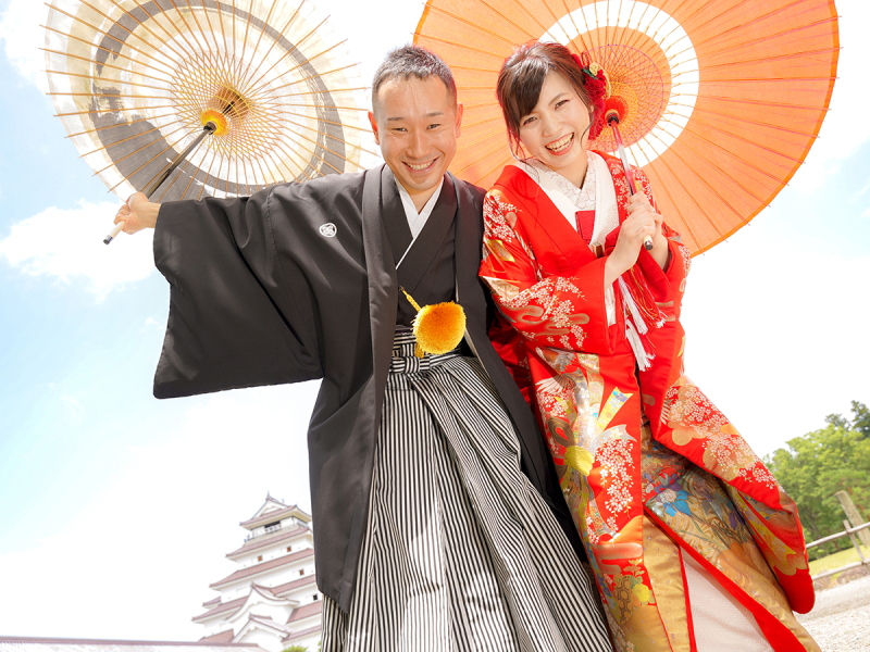 ８月限定『夏サマーwedding』和装ロケ 全データプラン　通常価格より20％OFF　197,500&rarr;158,000