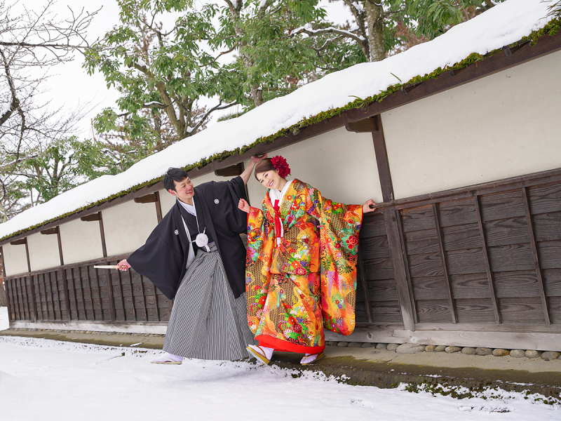 winter鶴ヶ城撮影－和装－ 2026年1月・2月撮影で表示価格より３０％OFF ￥１７９，８００→￥１２５，８６０【今だけ】