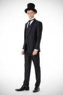 提携衣装店／ネイビーショール